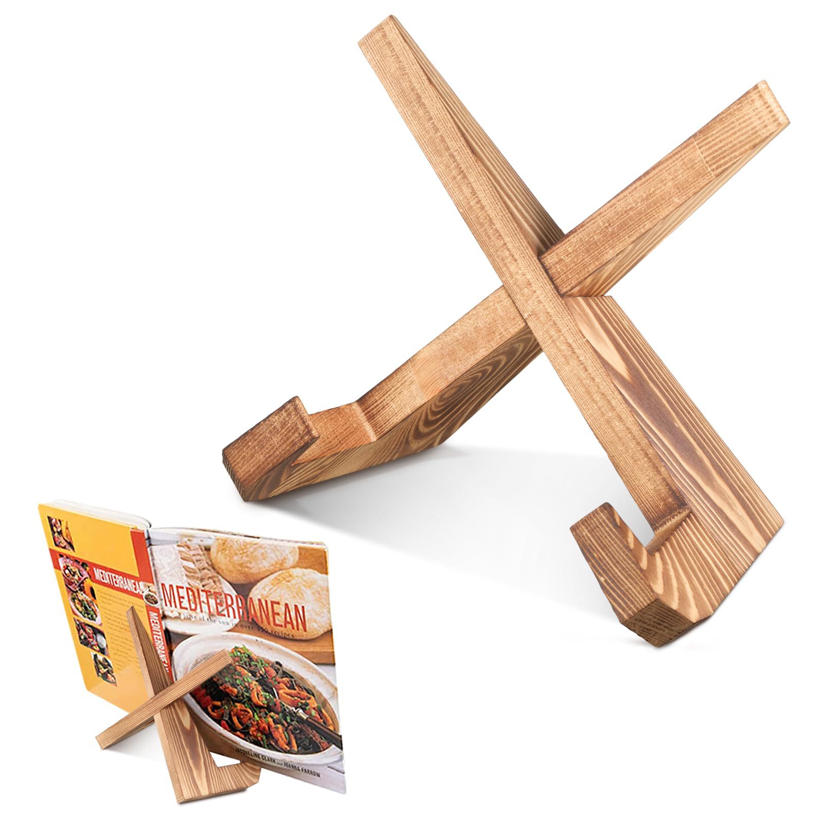 Home Cooking Menu - Ahşap Yemek Kitabı Standı El Yapımı