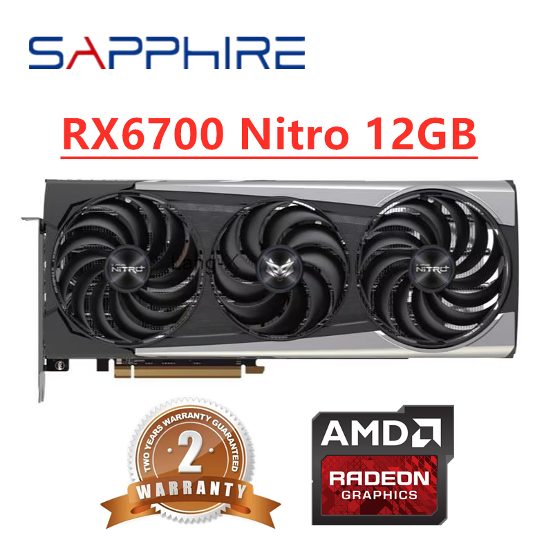 GPU Sapphire RX 6700 XT 6700XT - Home Cooking Videos incelemesi ve fiyatı