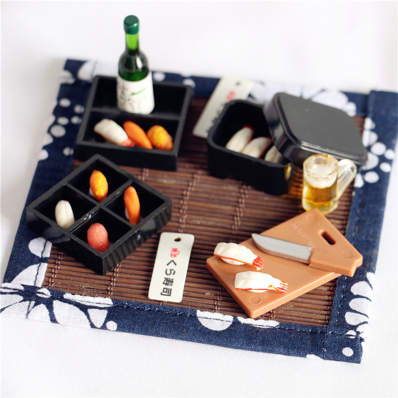 Miniautre suşi Dollhouse Mini - Home Cooking Japanese Food incelemesi ve fiyatı