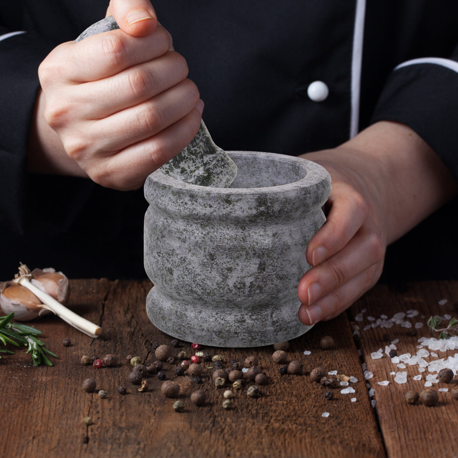 1 Set Granit Havanda ve Tokmak - Mortar Pestle Granite incelemesi ve fiyatı
