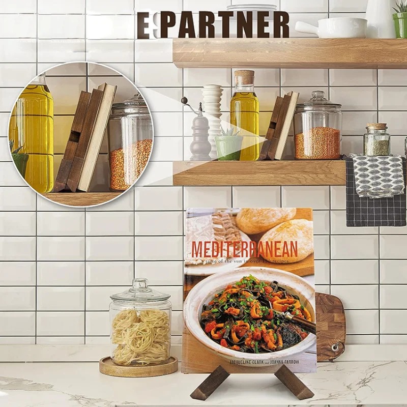 Ahşap Yemek Kitabı Standı El Y - Home Cooking Menu incelemesi ve fiyatı