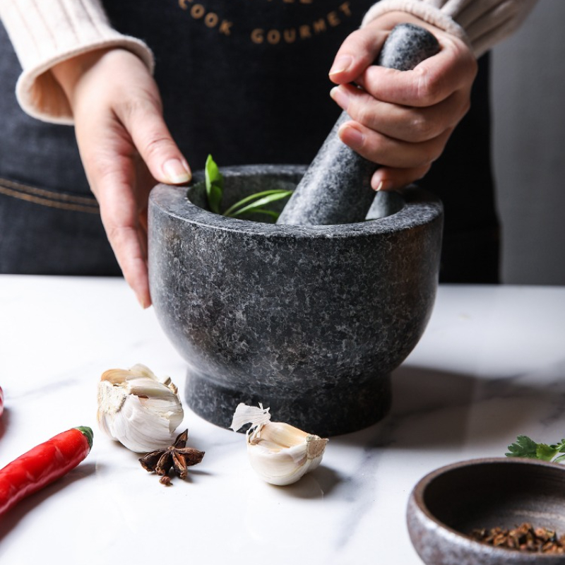 Harç ve Tokmak Seti Ağır Doğal - Mortar Pestle Granite incelemesi ve fiyatı