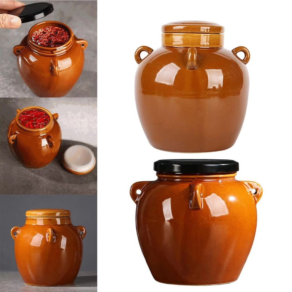 Büyük Kapasiteli Seramik Turşu - Fermentation Crock incelemesi ve fiyatı
