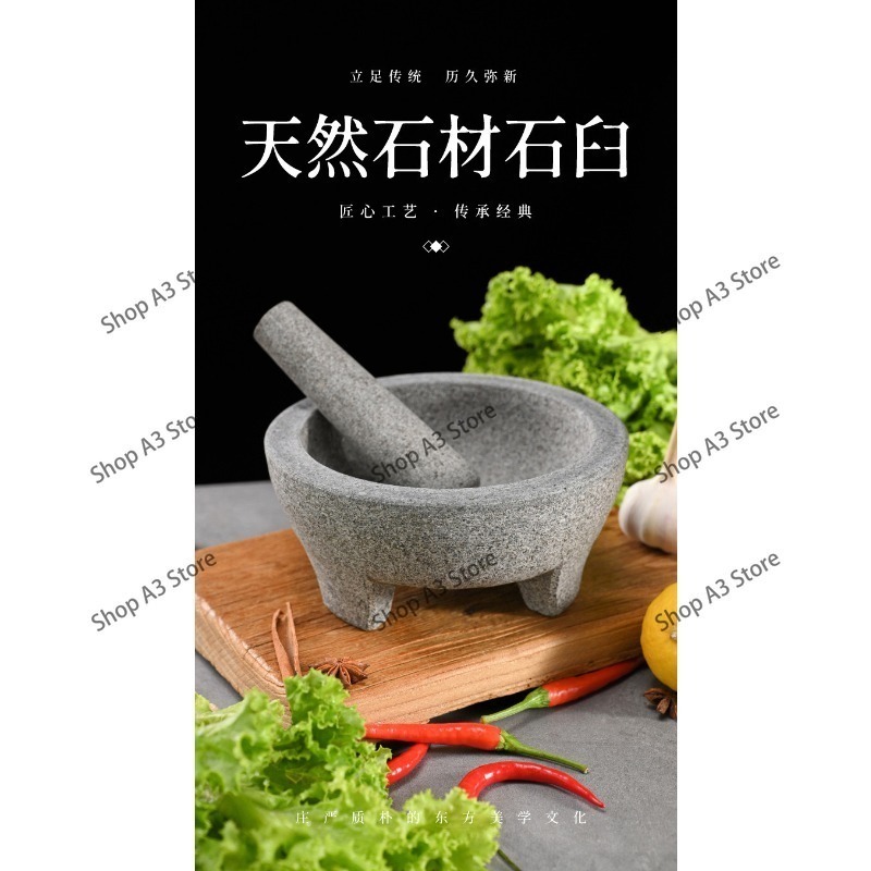 Baharatlar, Çeşniler, Eziciler - Mortar Pestle Granite incelemesi ve fiyatı