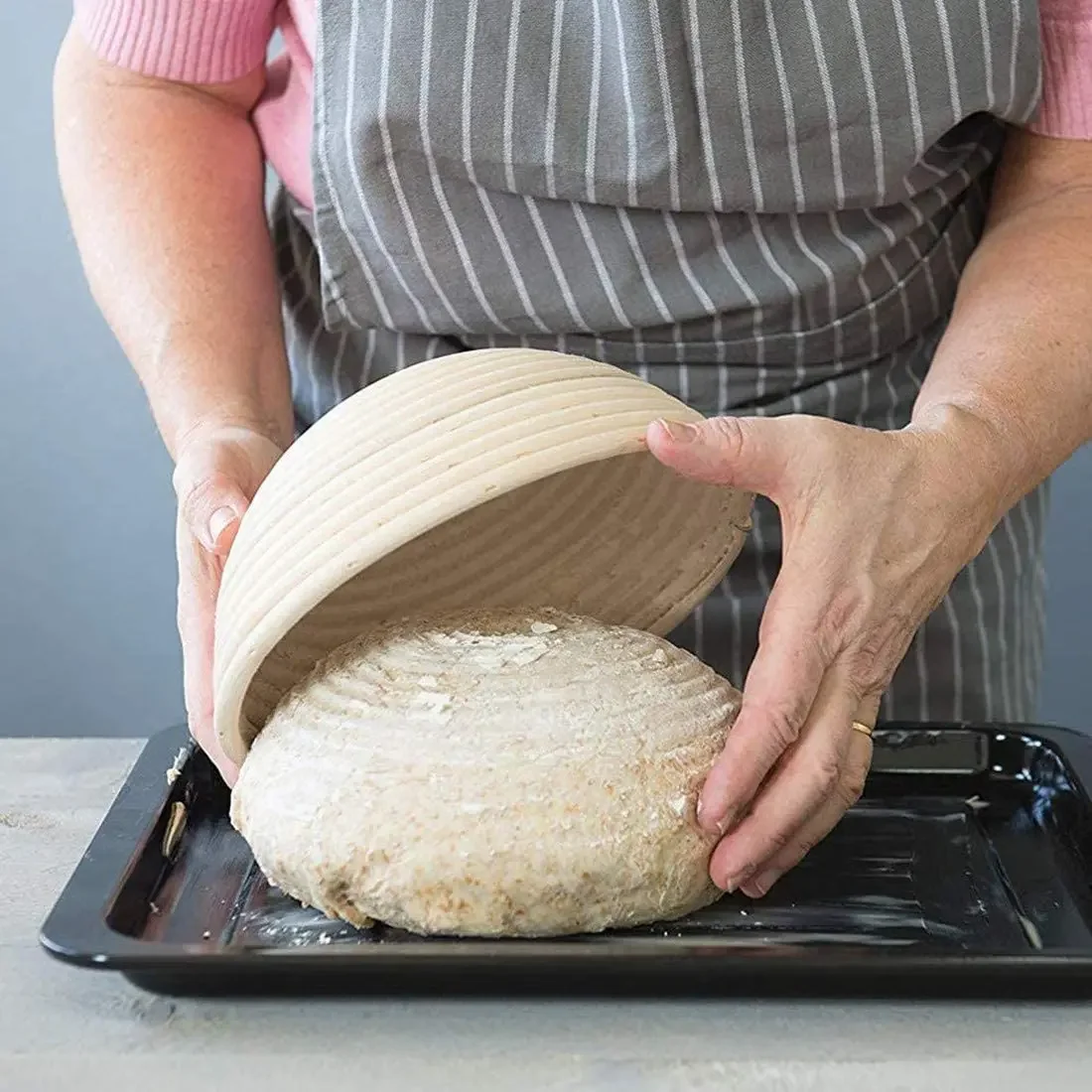 Doğal Rattan Ekmek Mayalama Se - Fermentation Crock incelemesi ve fiyatı