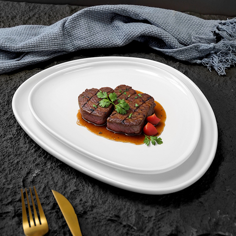 Avrupa Beyaz Porselen Yemek Ta - Home Cooking Dinner incelemesi ve fiyatı