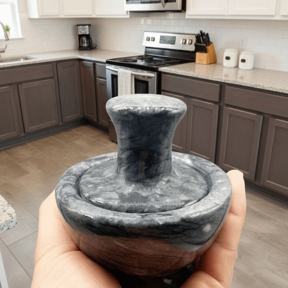 Sarımsak Ezici Manuel Mermer S - Mortar Pestle Granite incelemesi ve fiyatı