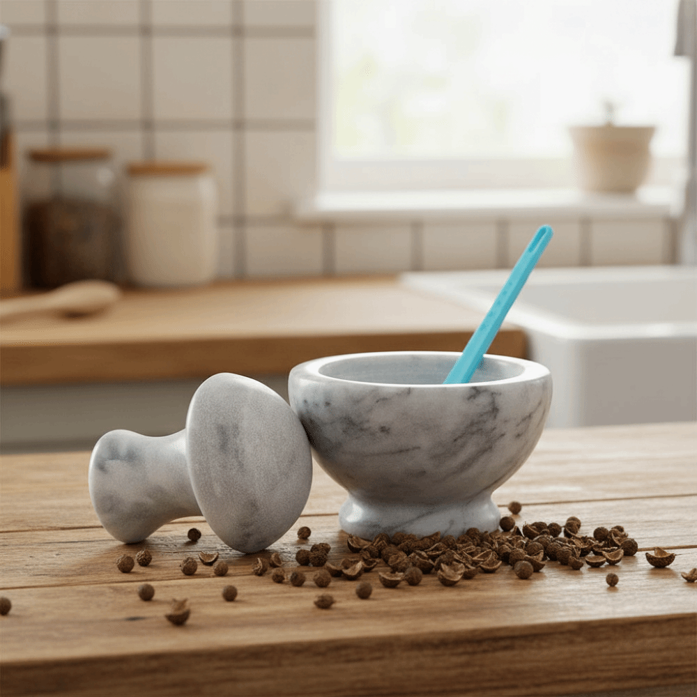 Sarımsak Ezici Manuel Mermer S - Mortar Pestle Granite incelemesi ve fiyatı