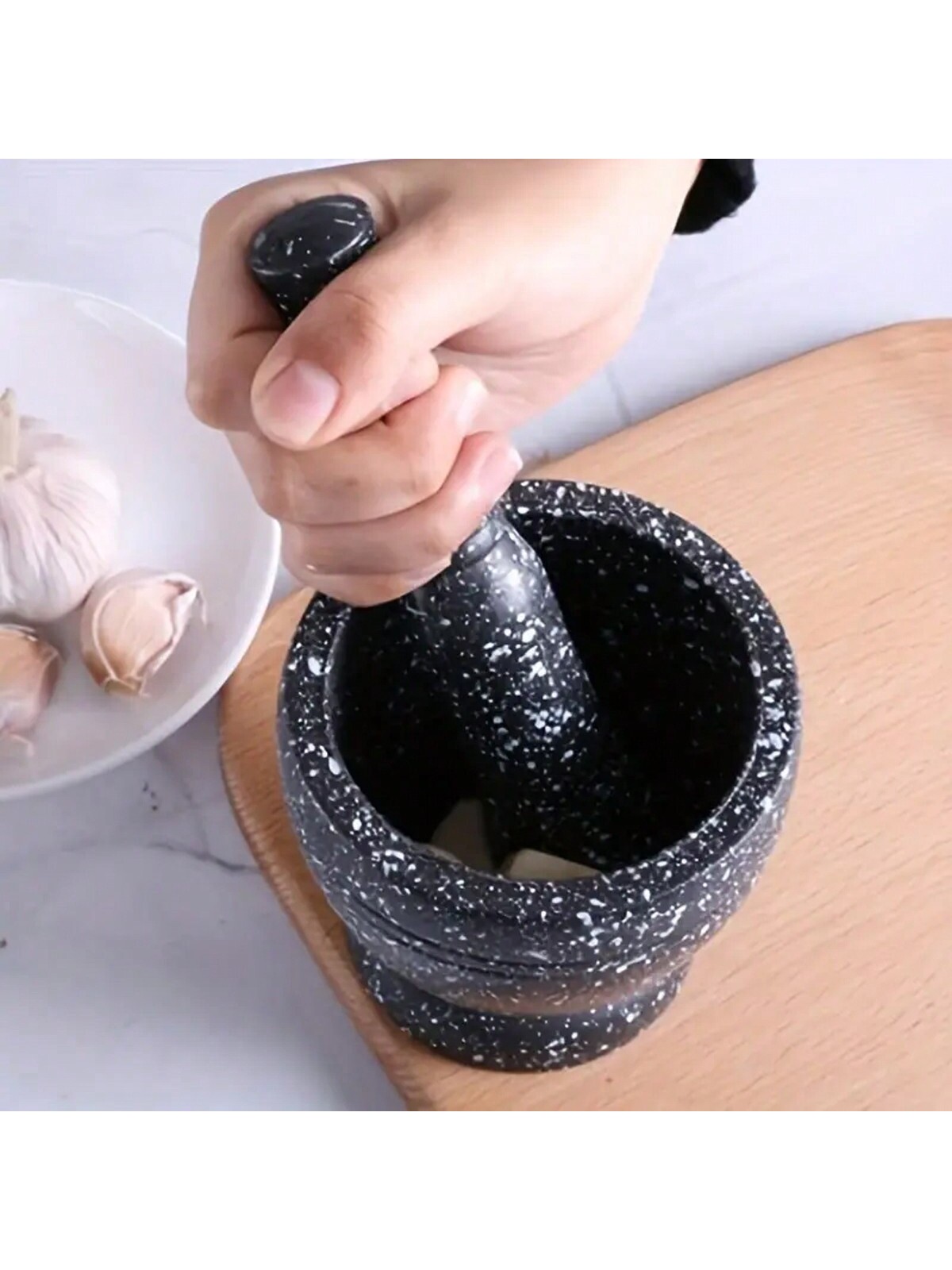 1 adet Granit Doku Sarımsak Ez - Mortar Pestle Granite incelemesi ve fiyatı