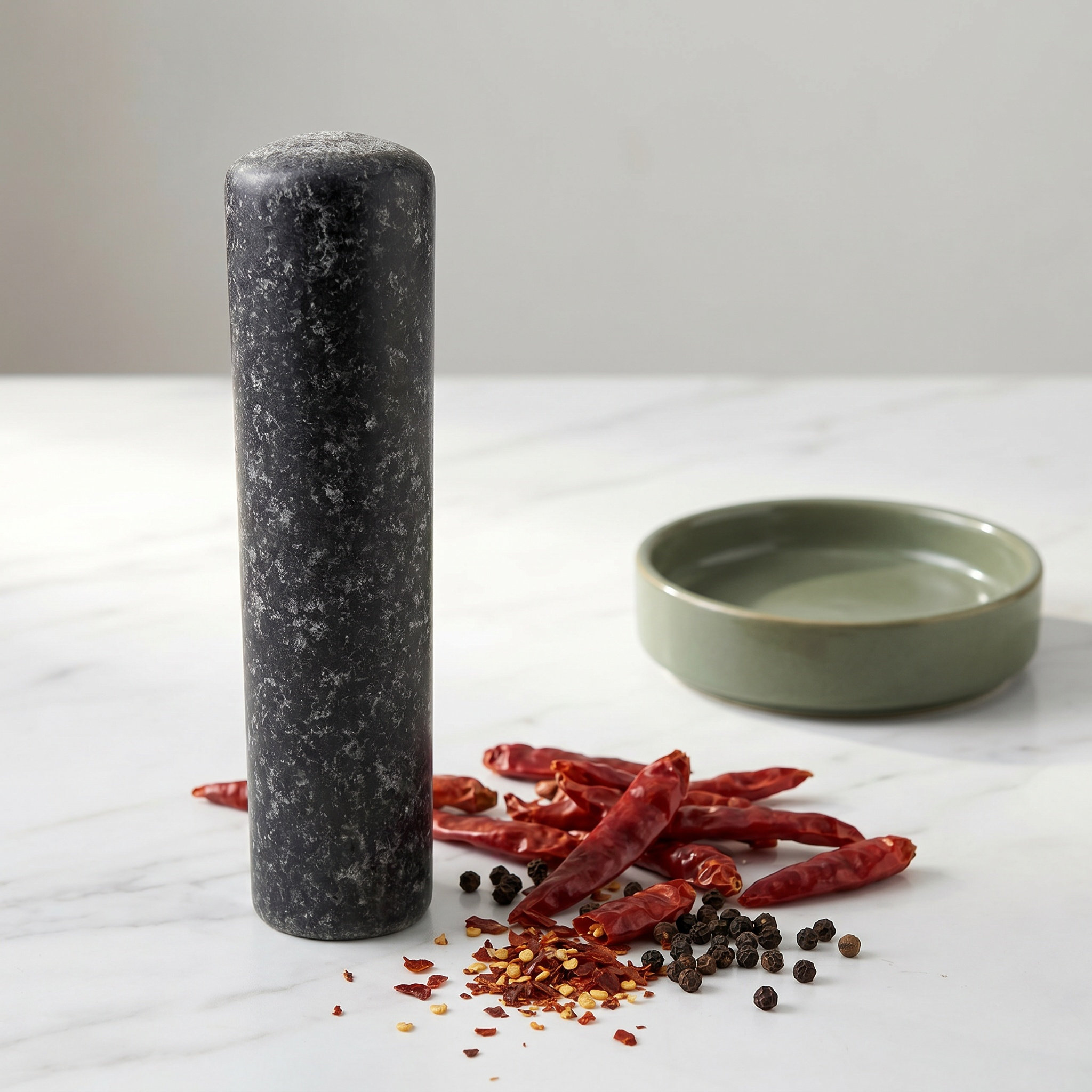 Doğal Granit Taş Harç Ezici Bü - Mortar Pestle Granite incelemesi ve fiyatı