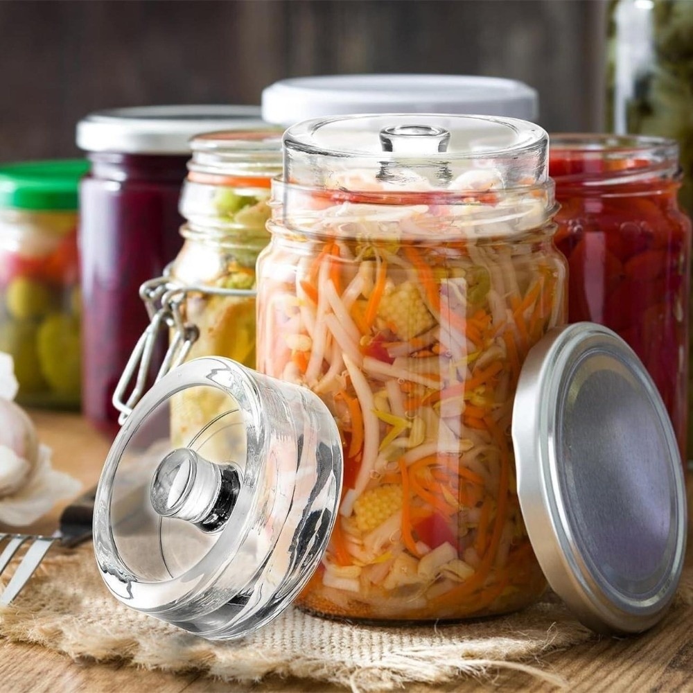 1 Adet Şeffaf Fermentasyon Cam - Fermentation Crock incelemesi ve fiyatı