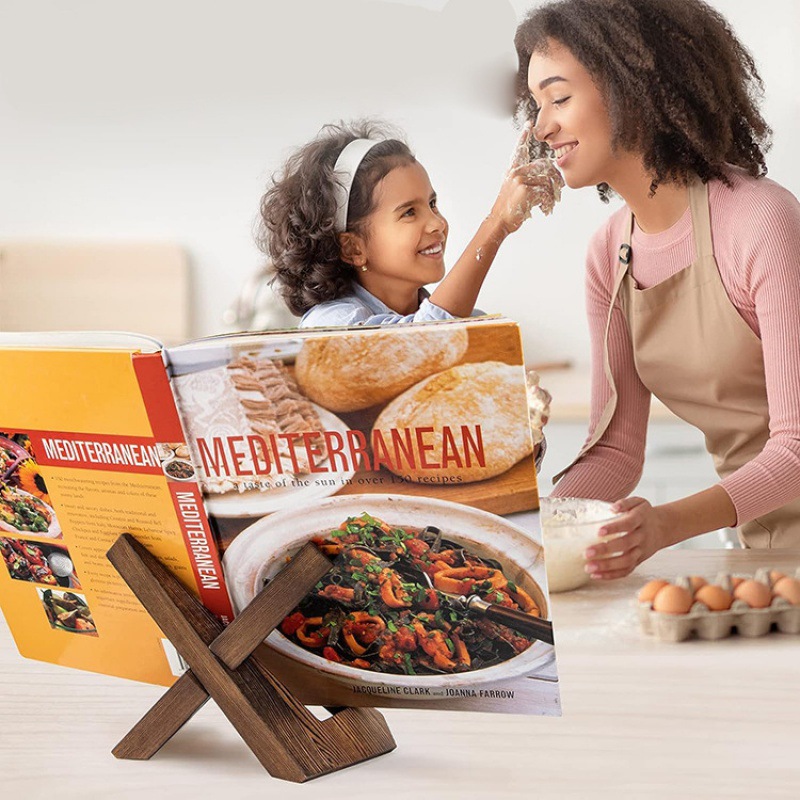 Ahşap Yemek Kitabı Standı El Y - Home Cooking Menu incelemesi ve fiyatı